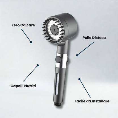 Doccino Filtrante ZER💧TRACCE: Meno Tracce e Più Pulizia nella Tua Doccia